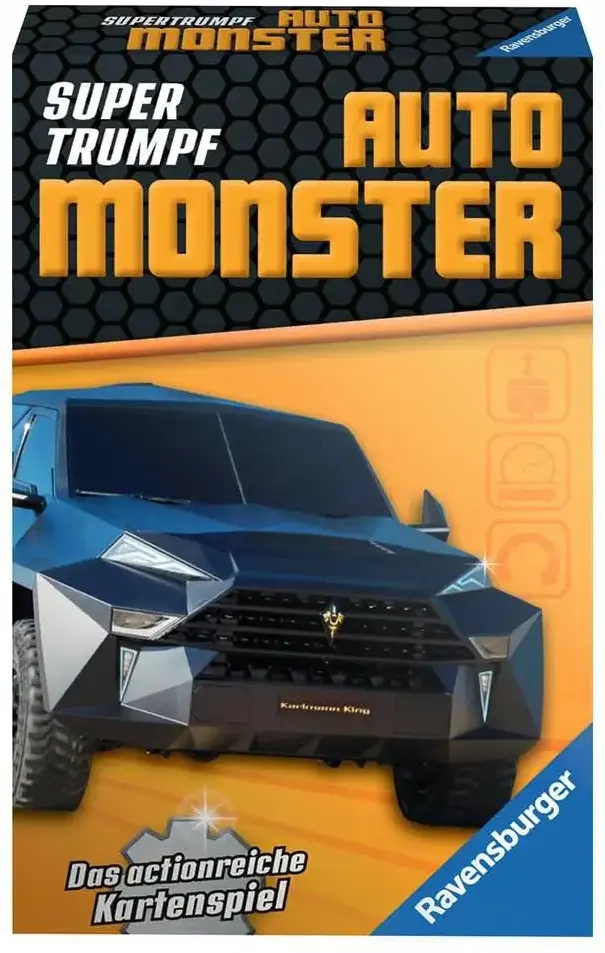 Quartett Supertrumpf Auto Monster