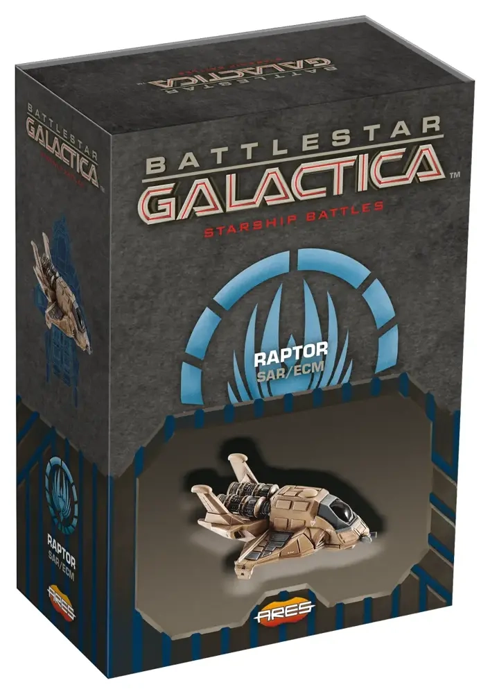 Battlestar Galactica Starship Battles - Spaceship Pack: Raptor (SAR/ECM) - EN