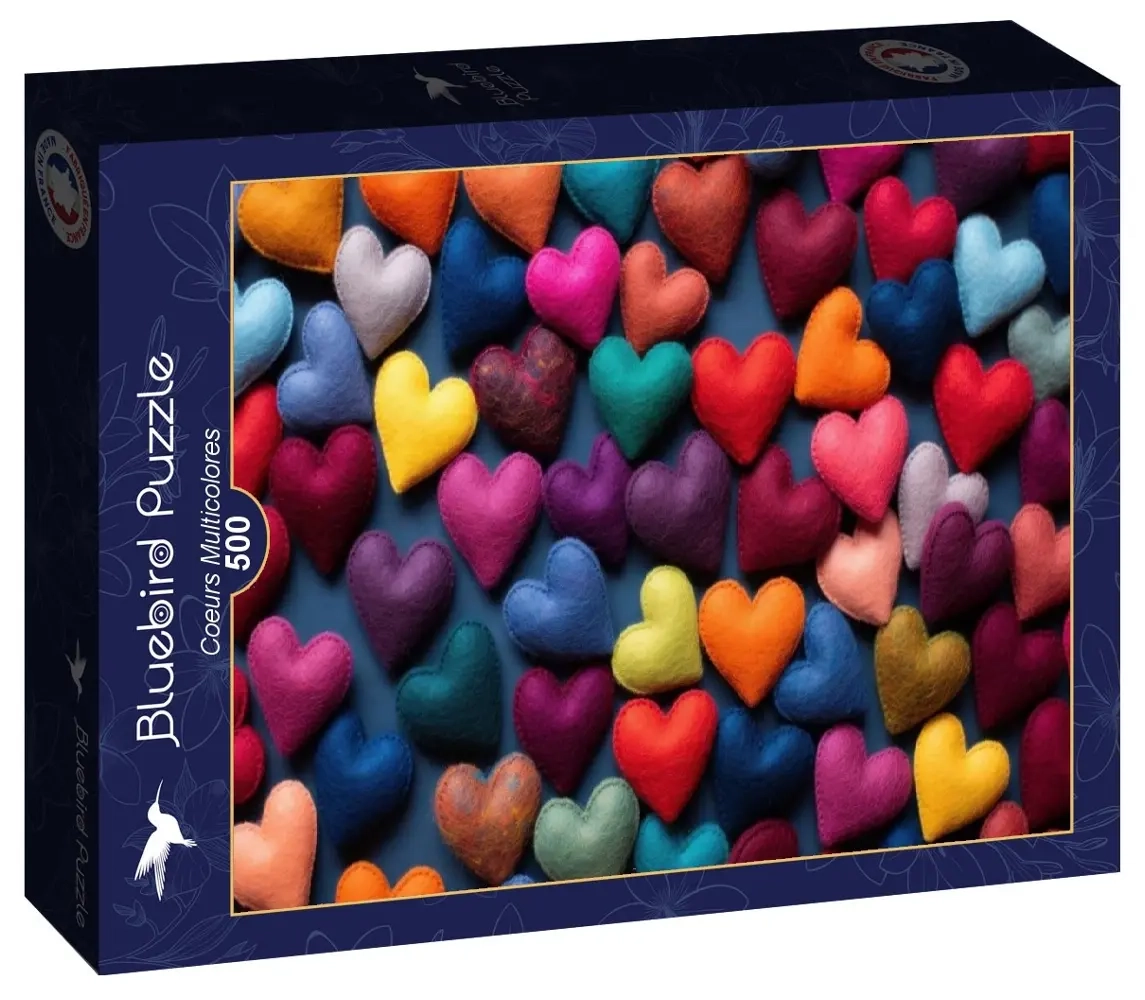 Coeurs Multicolores