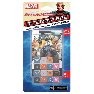 Justice Like Lightening Team Pack DC Dice Masters