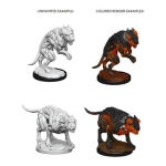 Pathfinder Deep Cuts Unpainted Miniatures - Hell Hounds