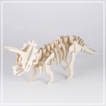 Triceratops - 3D Holzpuzzle