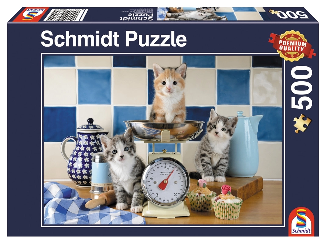 Katzen in der Küche