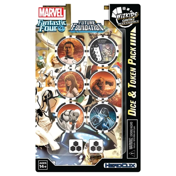 Marvel HeroClix: Fantastic Four Future Foundation Dice and Token Pack - EN