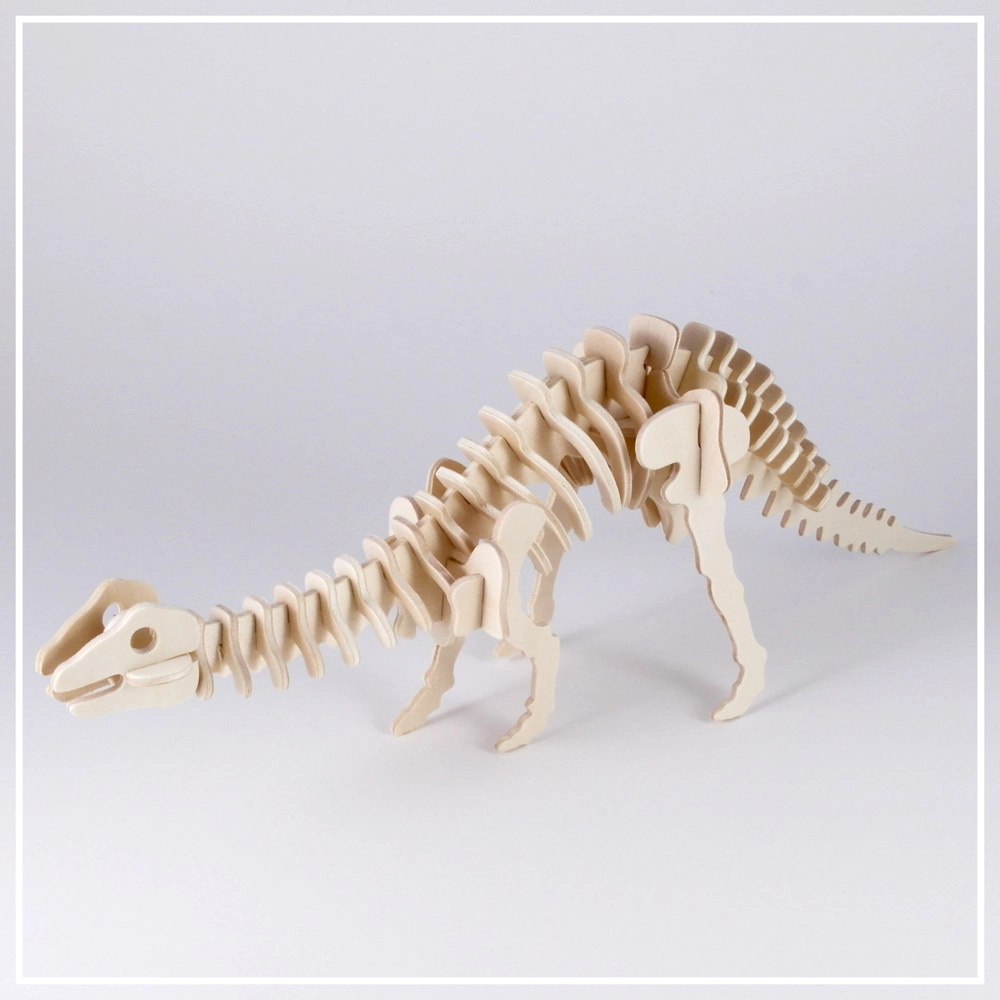 Brontosaurus - 3D Holzpuzzle