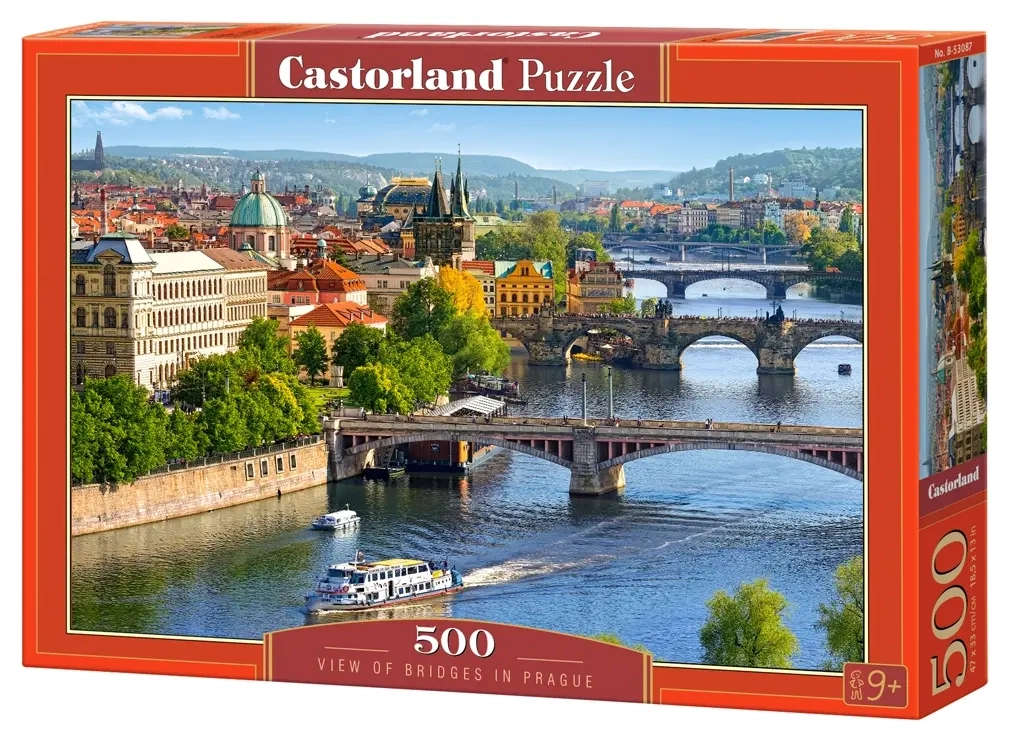 View of Bridges in Prague