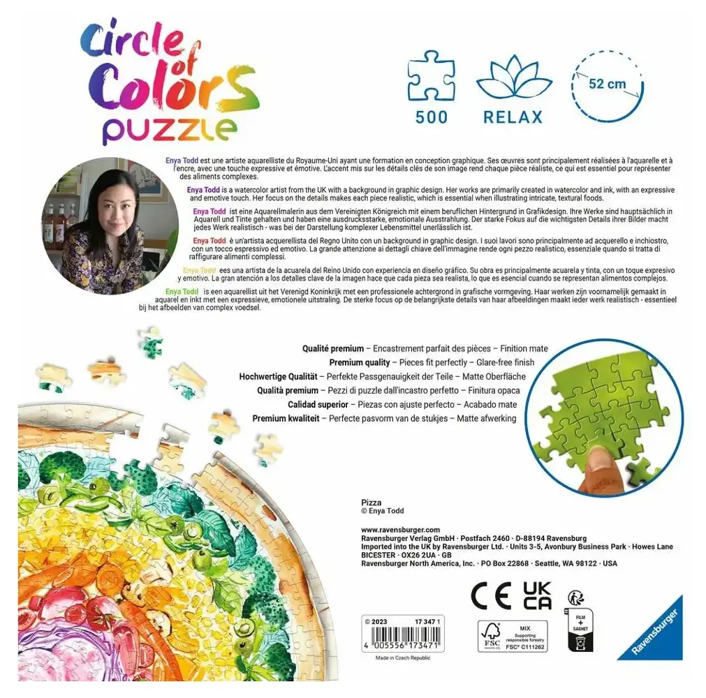 Circle of Colors - Pizza