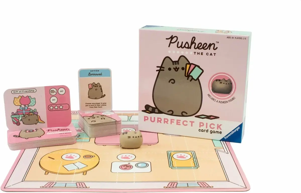 Pusheen the Cat Perrfect Pick Card Game - EN