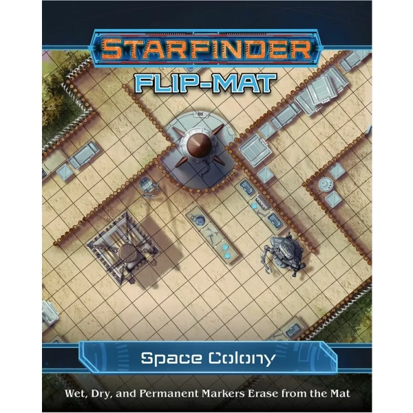 Starfinder Flip-Mat: Space Colony - EN