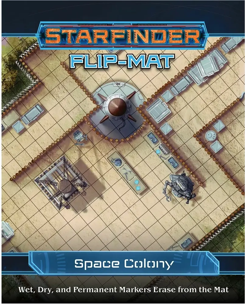 Starfinder Flip-Mat: Space Colony - EN