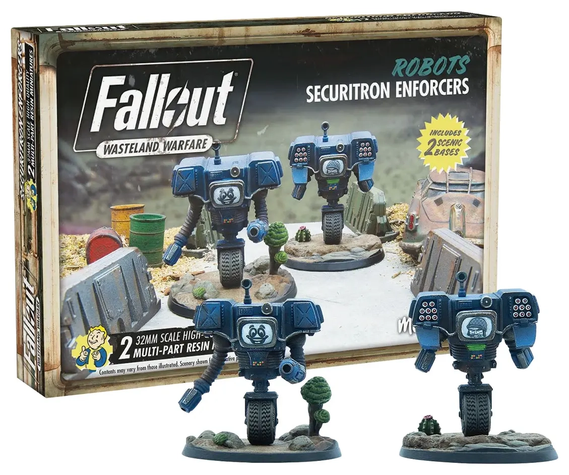 Fallout: Wasteland Warfare - Robots: Securitron Enforcers - EN
