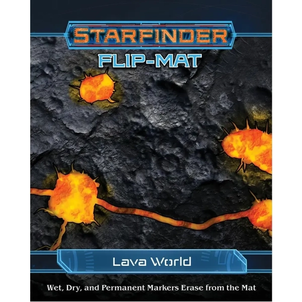 Starfinder Flip-Mat: Lava World