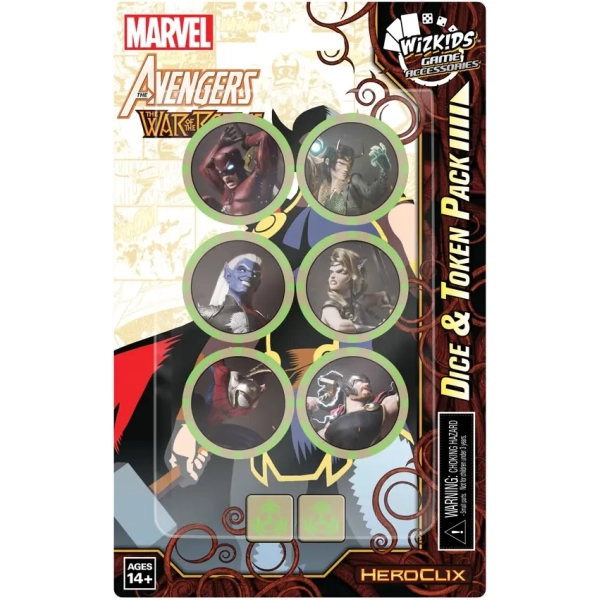 Marvel HeroClix: Avengers War of the Realms Dice and Token Pack - EN