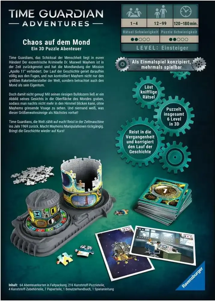 Time Guardians Adventures  – Chaos auf dem Mond