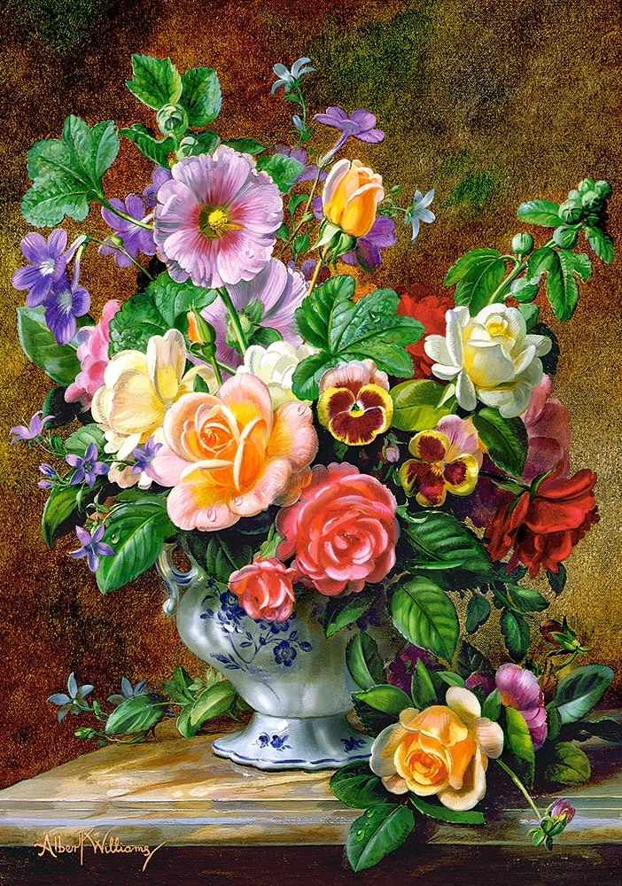 Flowers in a vase