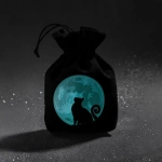 Cats Dice Bag: The Mooncat