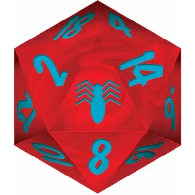 Marvel Spider-Man 36mm 20 Sided Dice