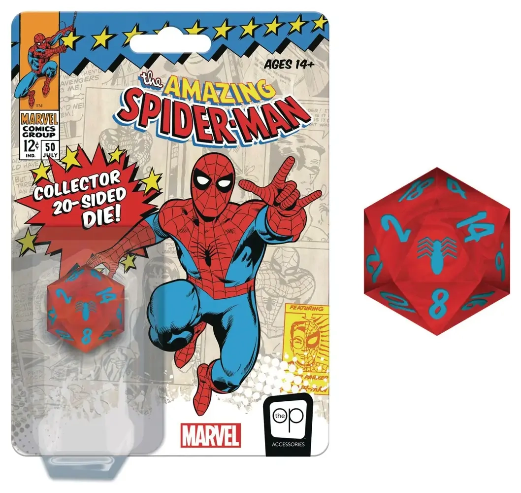 Marvel Spider-Man 36mm 20 Sided Dice