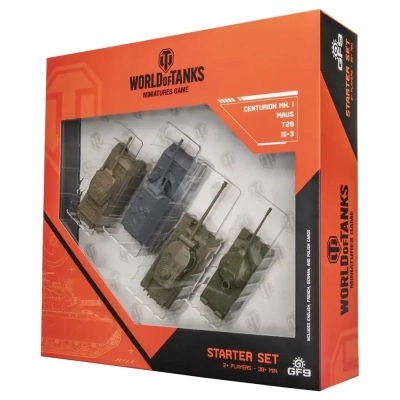 World of Tanks Miniature Game - Startet Set - (Maus, T29, IS-3, Centurion)