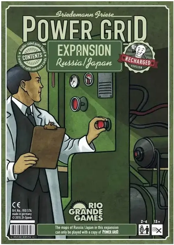Power Grid: Russia/Japan (Recharged) - EN