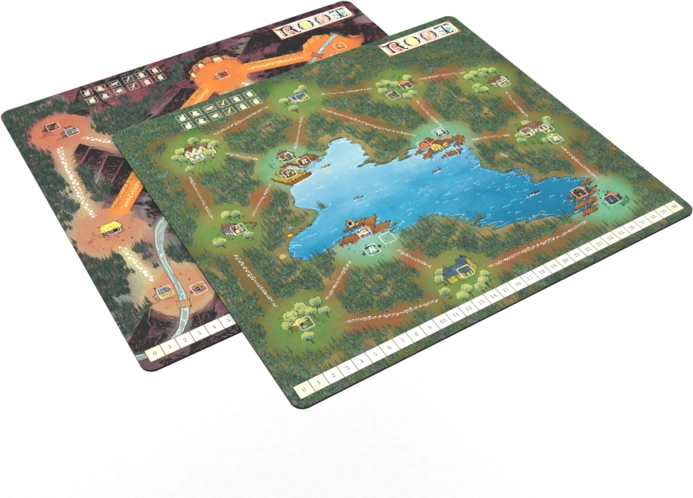 Root Playmat Mountain / Lake