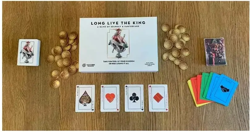 Long Live the King: A Game of Secrecy and Subterfuge - EN