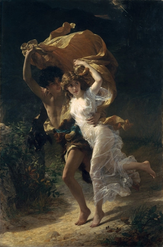 The Storm - Pierre-Auguste Cot