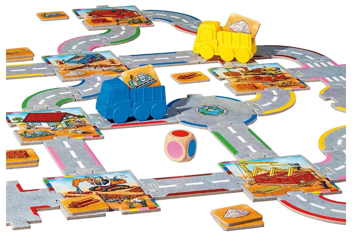 Wir spielen Baustelle