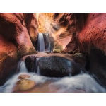 Der Wasserfall im Red Canyon - power of nature