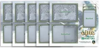 Tiny Epic Kingdoms: Heroes Call Expansion 5 Pack Player Mats - EN