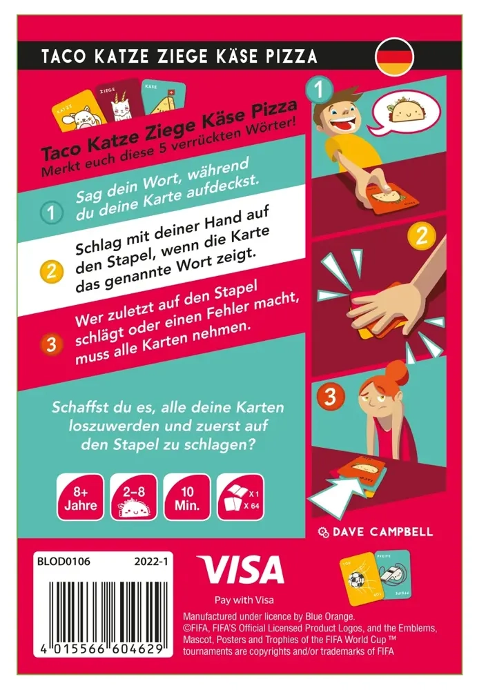 Taco Katze Ziege Käse Pizza (FIFA-Edition) 