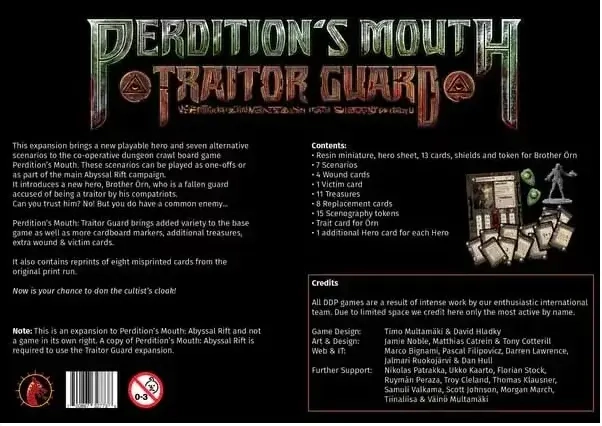 Perdition´s Mouth: Abyssal Rift - Traitor Guard Expansion - EN