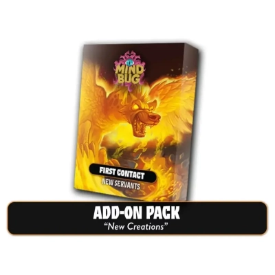 Mindbug - First Contact - New Servants - Add-On Pack - EN