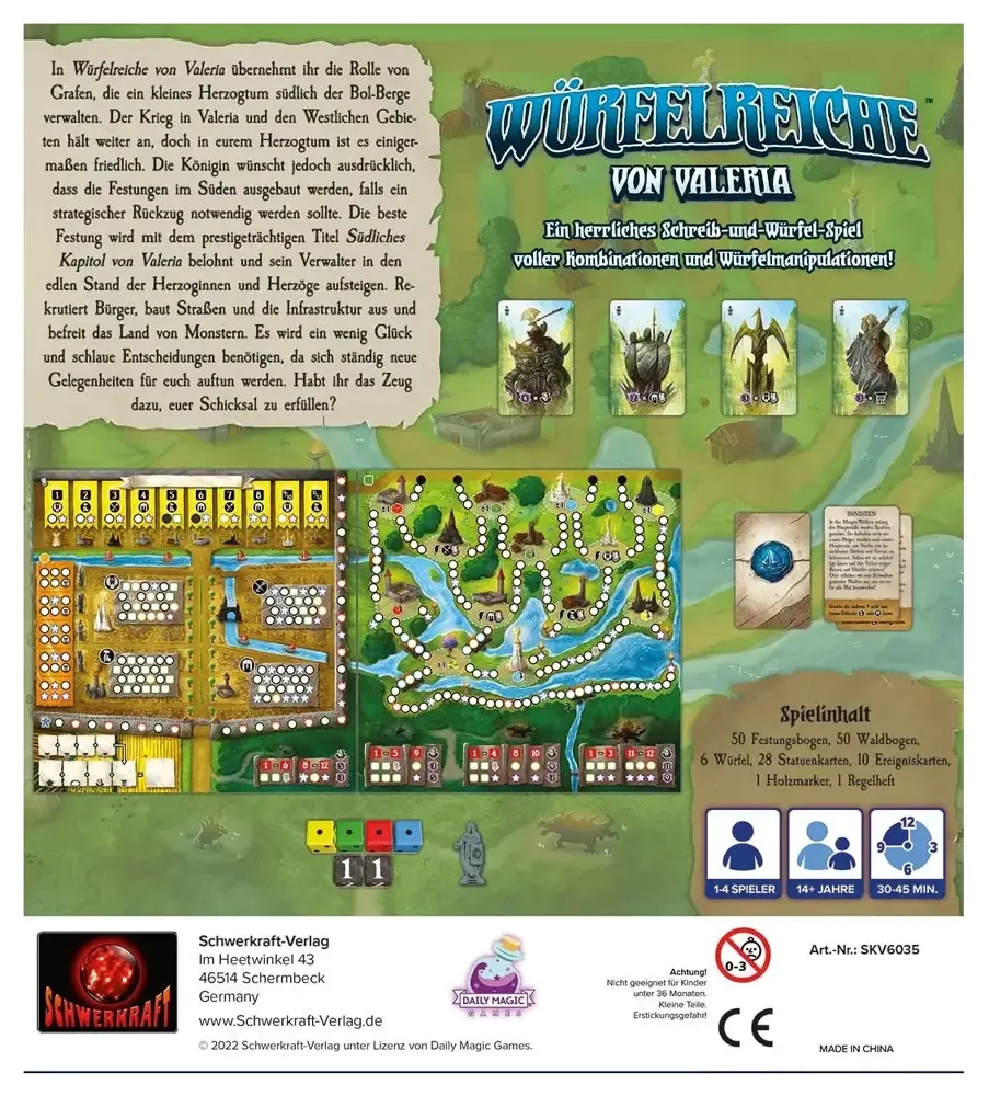 Würfelreiche von Valeria