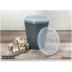 Clear Plastic Dice Cup Lid (Deckel zu Chessex "Flexible" Würfelbecher)