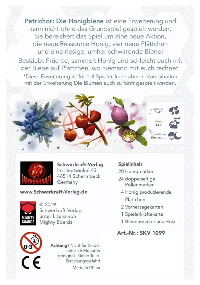 Petrichor Erweiterung - Die Honigbiene