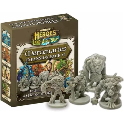 Heroes of Land, Air & Sea: Mercenary Pack 1 - Expansion - EN