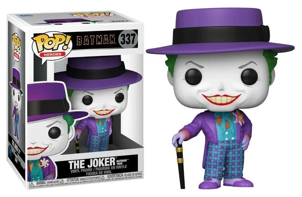POP Heroes - Batman 80 Years - Joker w/Hat 1989