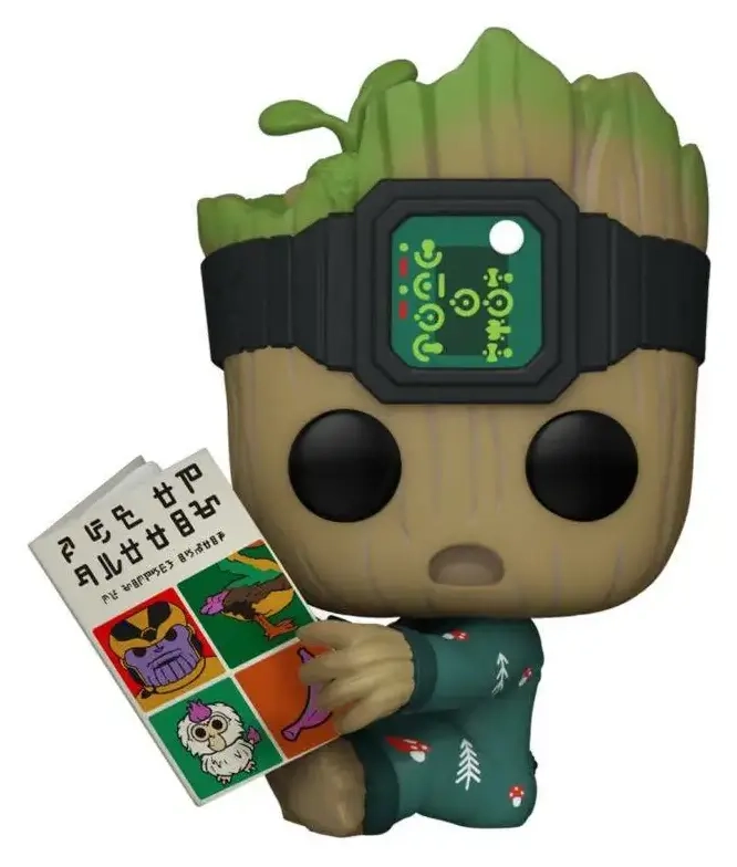 POP Marvel - I am Groot - Groot in Onesie w/Book