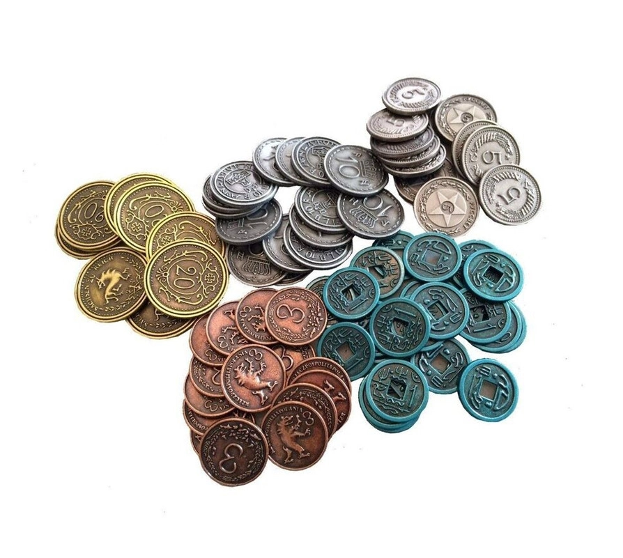 Scythe - Metall Spielgeldmünzen