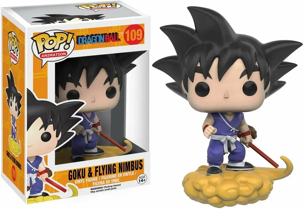 Funko POP! Animation Dragonball Z series 2 - Goku & Flying Nimbus Vinyl Figure 10cm