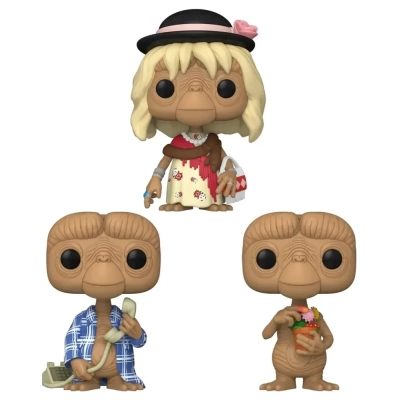 Funko POP! - E.T. 40th Anniversary - E.T. 3er Pack