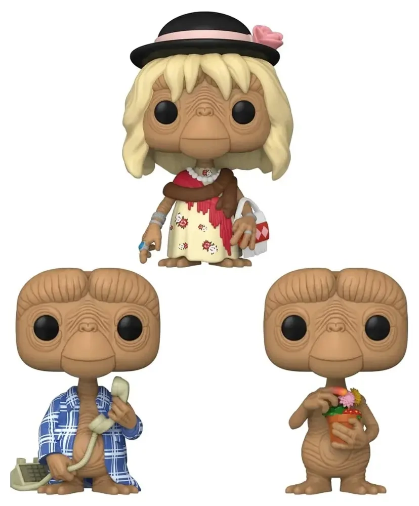 Funko POP! - E.T. 40th Anniversary - E.T. 3er Pack