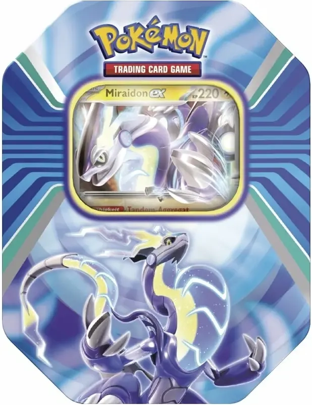 Pokémon Cards Tin Box # 107 Miraidon EX