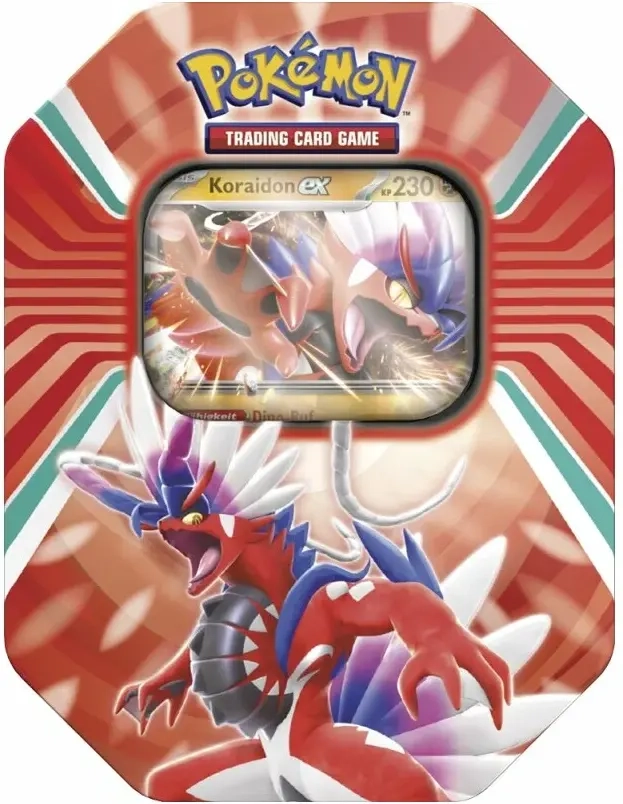 Pokémon Cards Tin Box # 108 Koraidon EX