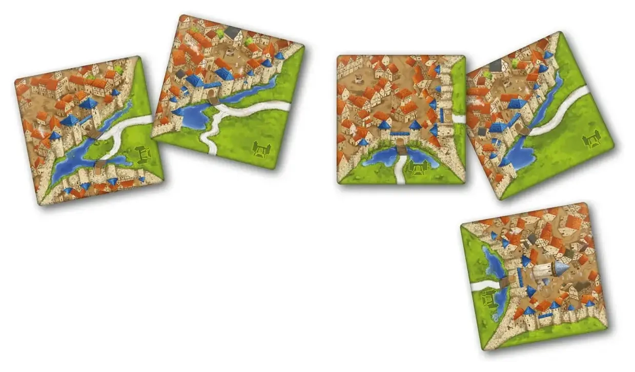 Carcassonne – Die Zugbrücken Minierweiterung