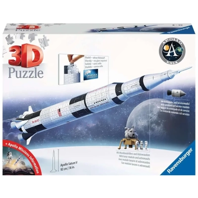 3D Puzzle - Apollo Saturn V Rakete