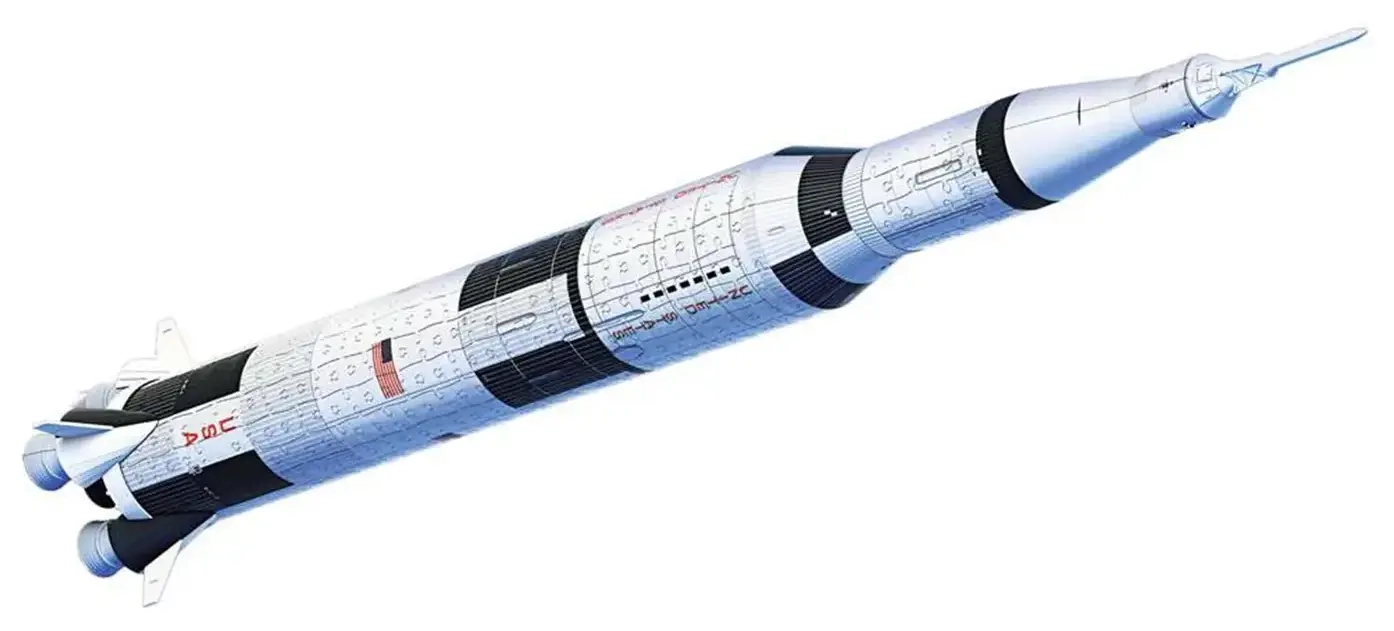 3D Puzzle - Apollo Saturn V Rakete