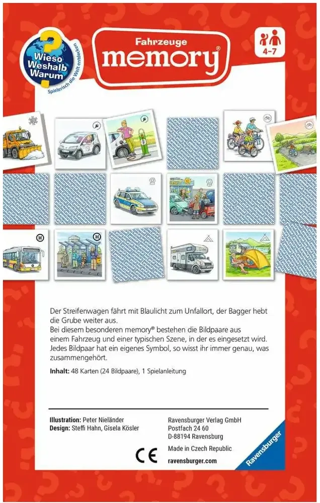 Wieso? Weshalb? Warum? Fahrzeuge memory