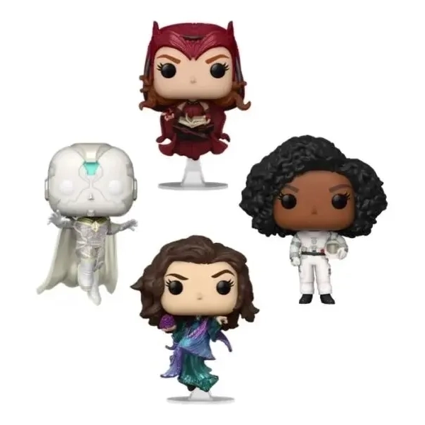 Funko POP! - Movie - Wanda Vision 4er-Pack (Glows)